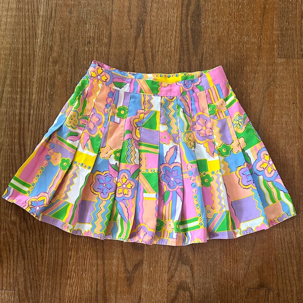 Tail Vibrant Floral Tennis Skirt